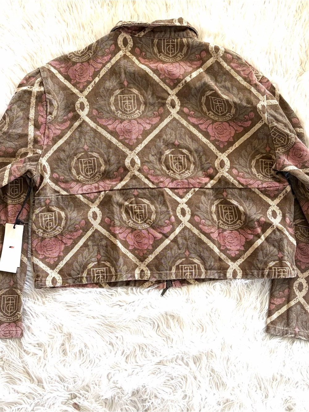 NWT Honor The Gift Double Sided Zip Top Medium Streetwear - Picture 8 of 8